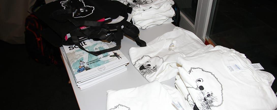 Family Jam goodie bags klaar voor de deelnemers